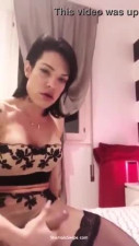 Pretty trans homemade cum