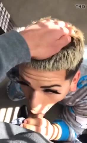 Watch latino gets blowjob from cute femboy Shemale Porn Videos | TranSexBig.