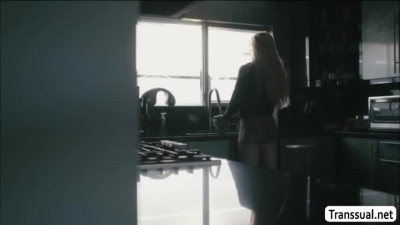 Horny Guy finally gets a chance to fuck TBabe Aubrey Kates ass