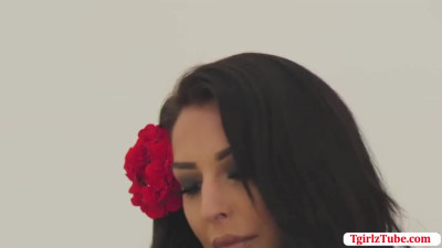 Latina TBabe Chanel Santini loves getting anal by a big cock
