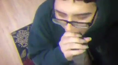 Chubby femboy sucking off a thick BBC