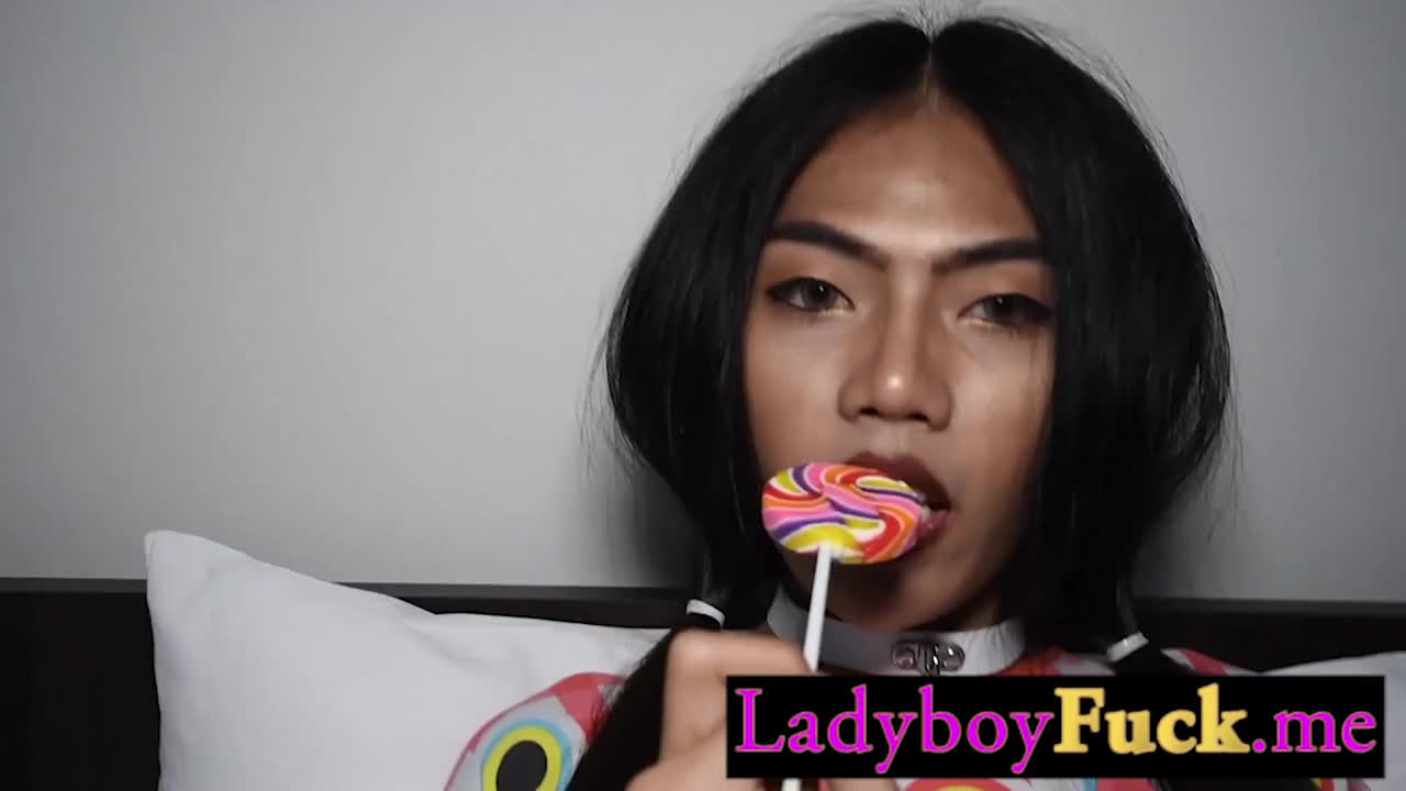 Watch Cute slender ladyboy enjoyed ass fucking after she gave a perfect blowjob Shemale Porn Videos | TranSexBig.