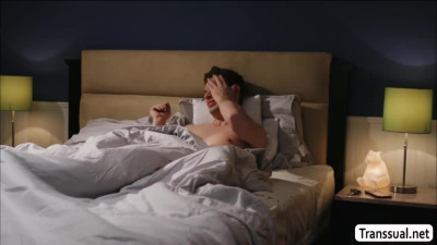Horny Dude finally gets a chance to to fucks Transbabe Nikki Vicious