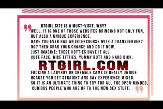 slim shemale stroking her cock and twerking on cam