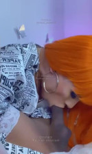 Tranny Self Suck Queen 69