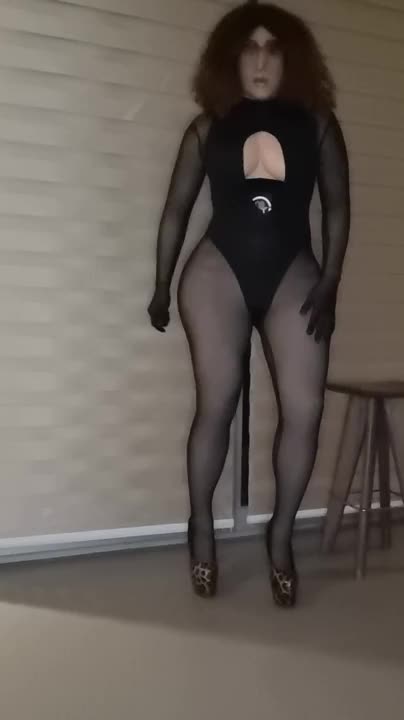 Watch Sexy dress in highheels girl facemask Shemale Porn Videos | TranSexBig.