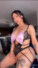 Sexy Trans Babe Masturbates