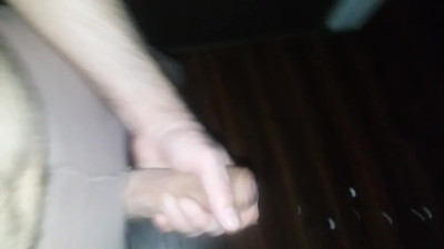 KAYLA (IN PANTYHOSE) BLASTING SEMEN FROM HER VEINY FORESKIN!