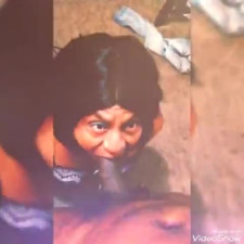 Mamando verga de macho negro