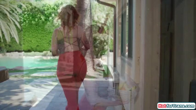 I get to have sex with my new asian trans neighbor Kasey Kei