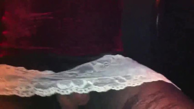 My cock upskirt