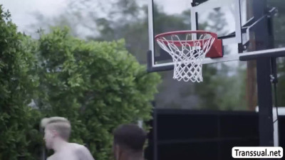 Trans basketball referee analed by players