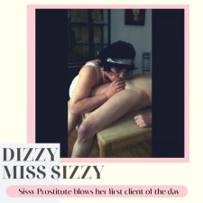 sissy hooker blows her first client of the day