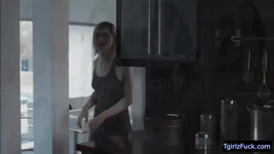 dante turned on her ts stepsister ella