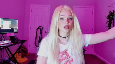 Busty Trans Barbie Shows Cock