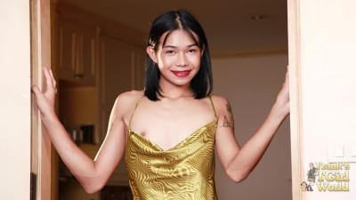 FRANKS-TGIRLWORLD: KIKI'S TEMPTING JERK OFF!