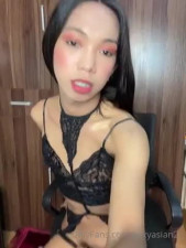 sexy girl tastes her own cum