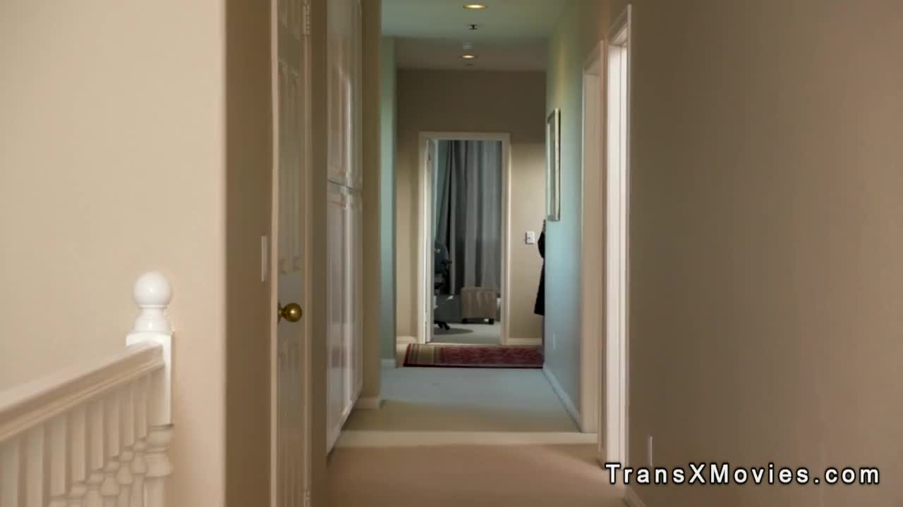 Watch Two hot shemales fuck babe at party in threesome Shemale Porn Videos | TranSexBig.