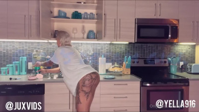 BBC Slays Big Booty Redbone Tranny