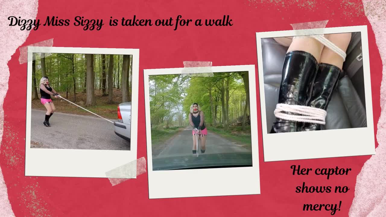 Watch Dizzys Outdoor Car Bondage Run Shemale Porn Videos | TranSexBig.