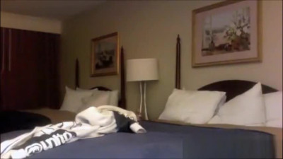 Very hot tranny takes it in various positions