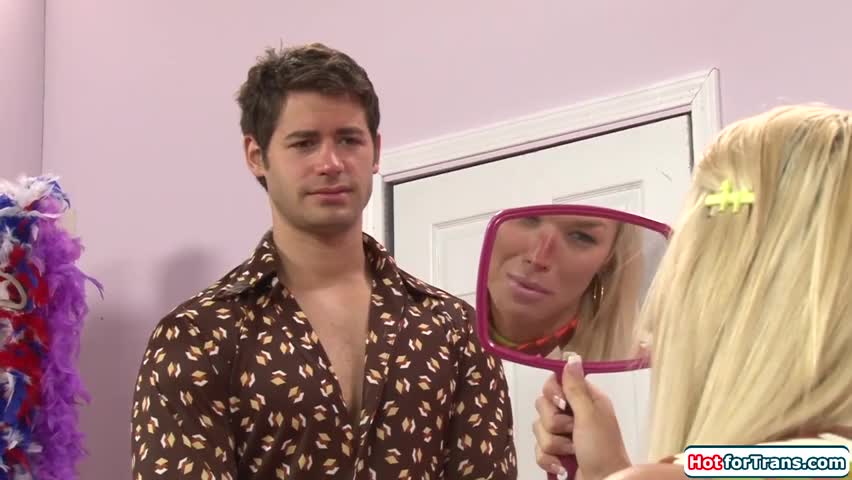 Watch Ts Aubrey Kate needs balls on her face and dick in her ass Shemale Porn Videos | TranSexBig.