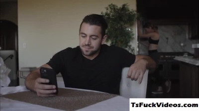 juggs tranny analed her moody stepbrother