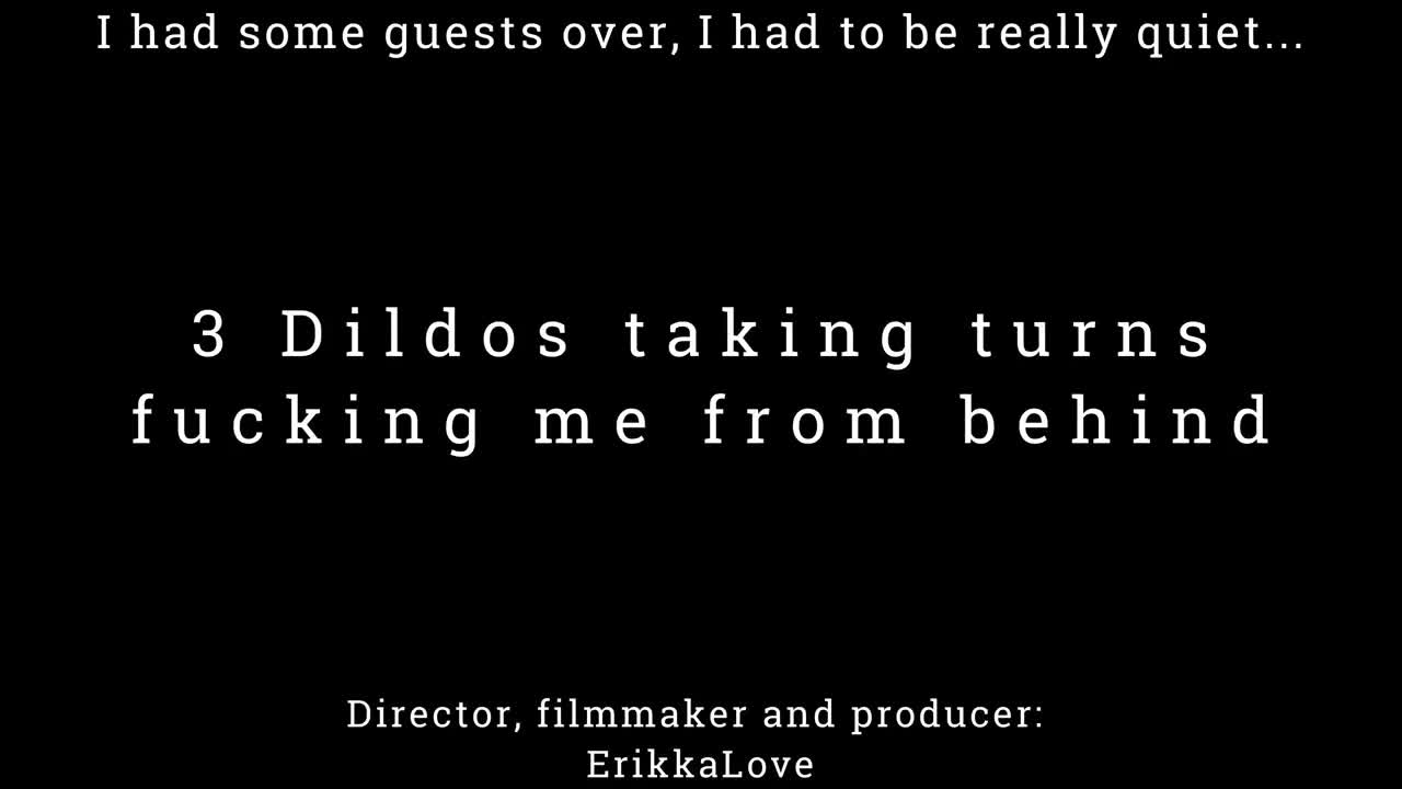 Watch Having 3 dildos taking turns fucking me from behind Shemale Porn Videos | TranSexBig.