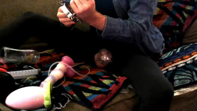 sissy femboy crossdresser anal gape training - part 2