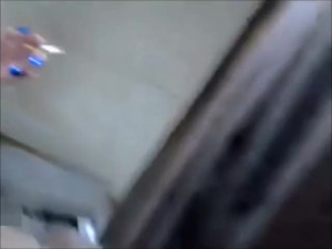 Shemale businesswoman smoking while impregnating her gf