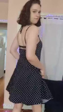 T-girl next door cums on panties and wears them