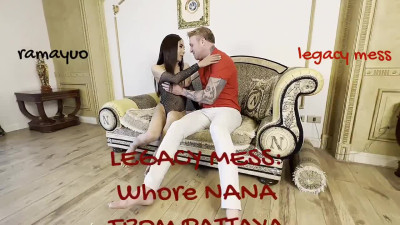 legacy mess slut nana from pattaya staged a crazy fucki