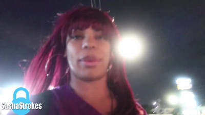 Walking around with a bulge, jerking off outside, and shooting two cumshots