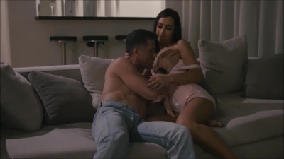 Lucky man fucking a doll tranny