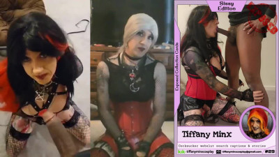 Tiffany Minx - Size Challenge - Exposed Sissy