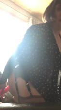 White dots girl 2