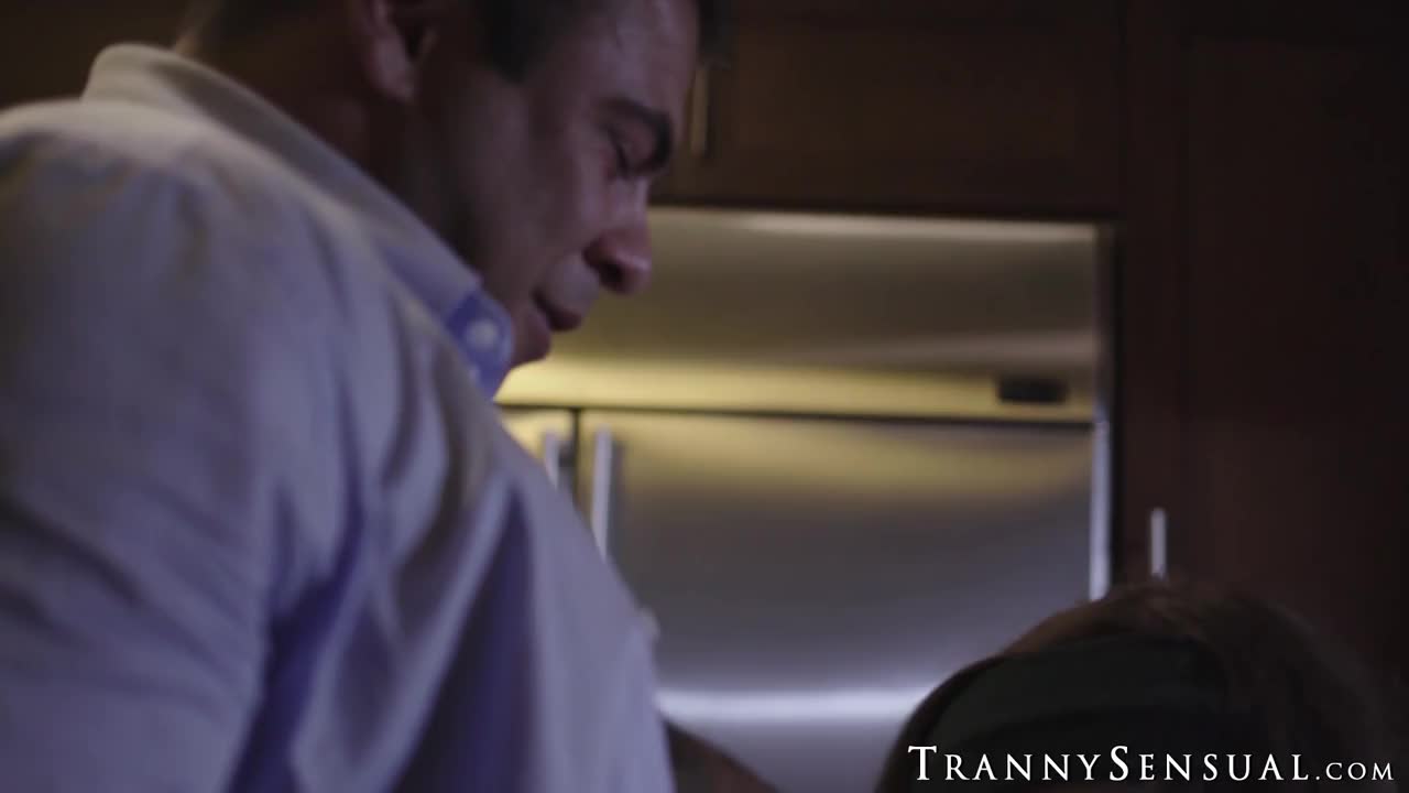 Watch Natural tits tbabe Janie Blade swallows warm and sticky cum Shemale Porn Videos | TranSexBig.