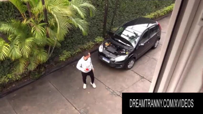 newbie transsexual aleshka markov lets her bf with his