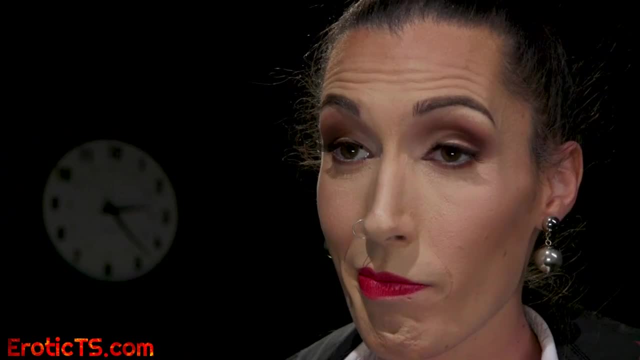 Watch Dominant TS police lady barebacking colleague in office Shemale Porn Videos | TranSexBig.