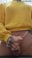 Big latin dick cums