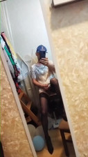 Vika In stockings precum