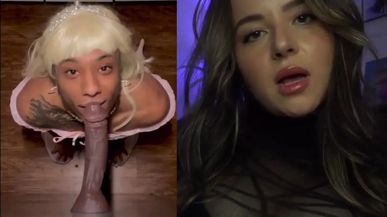 Watch Sissy Amber Alexis - JOI Sucking a Dildo with Dominatrix Shemale Porn Videos | TranSexBig.