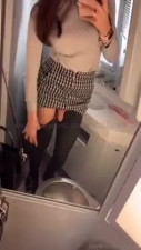 Candice In The Toilet