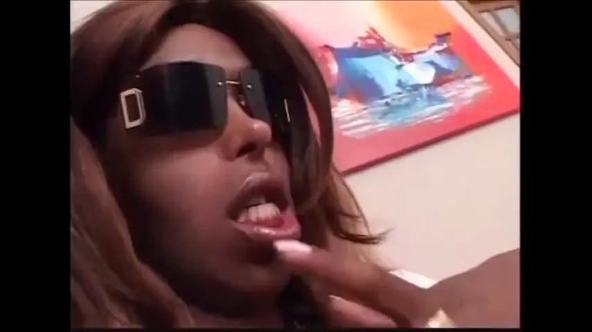 Watch Sexy black tranny with really big dick Shemale Porn Videos | TranSexBig.