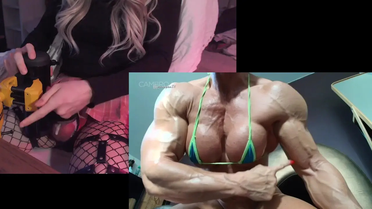 Watch femboy with extreme muscle fetish edged by female bodybuilder Shemale Porn Videos | TranSexBig.