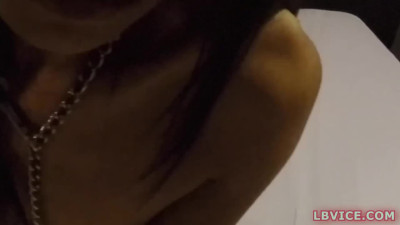 Ladyboy Kib Pleases Guy With Mouth And Gets Ass Fucked