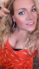 Thick Blonde Mature Tranny Jerking CiCi Kewt