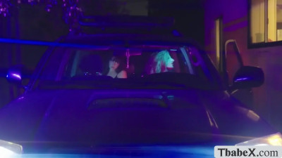 Private driver makes her customer drive crazy