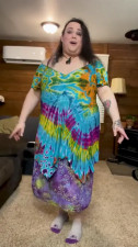 Trans BBW MissAlinaPaige Trying On Her Lingerie Collection