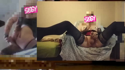 sissy lena crossdresser share masturbate